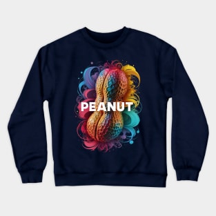 Colorful Peanut Crewneck Sweatshirt